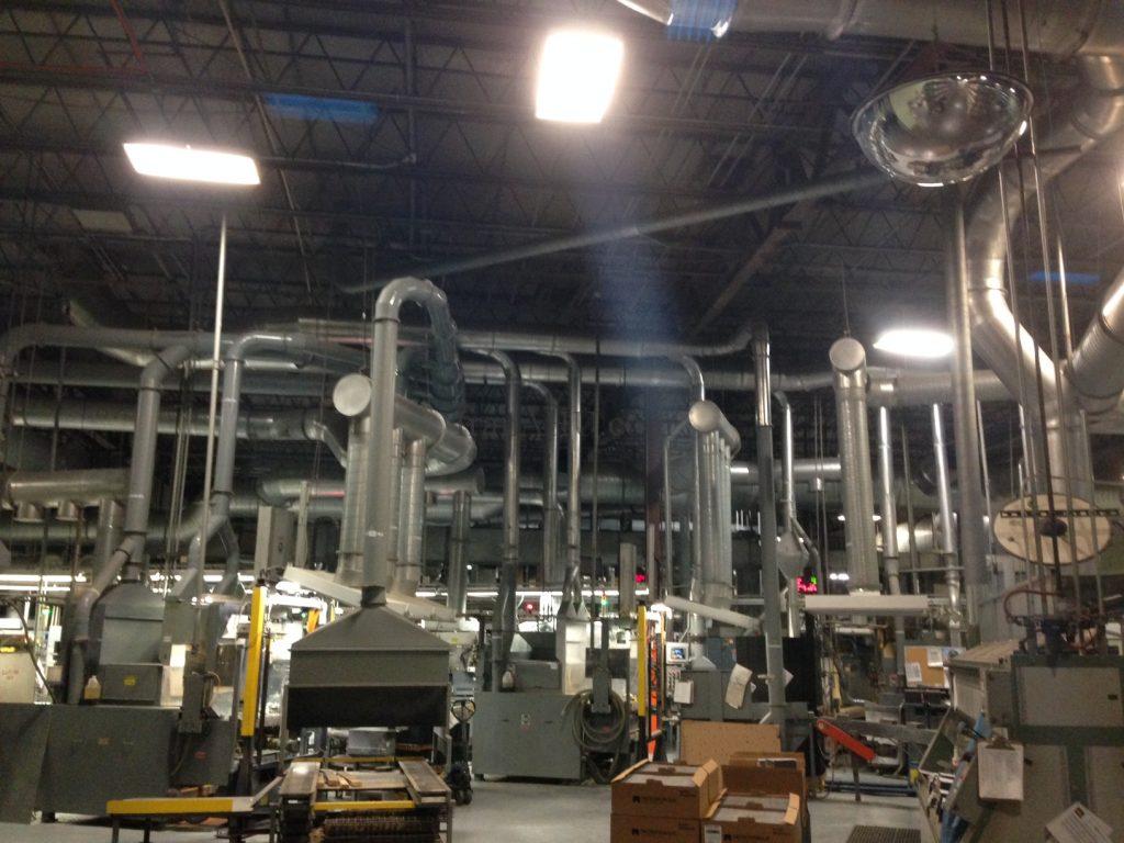 سرمایش کارخانه خنک کردن کارخانه سیستم خنک کننده کارخانه کولر کارخانه تهویه کارخانه سیستم تهویه کارخانه